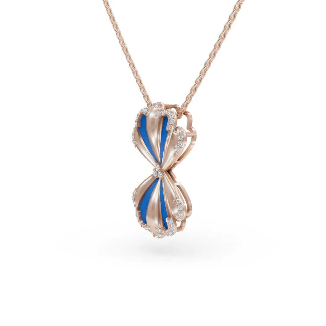 Ocean Clover Pendant  | Pendant Chain Diamond
