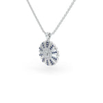 Load image into Gallery viewer, Sapphire Sunray Pendant