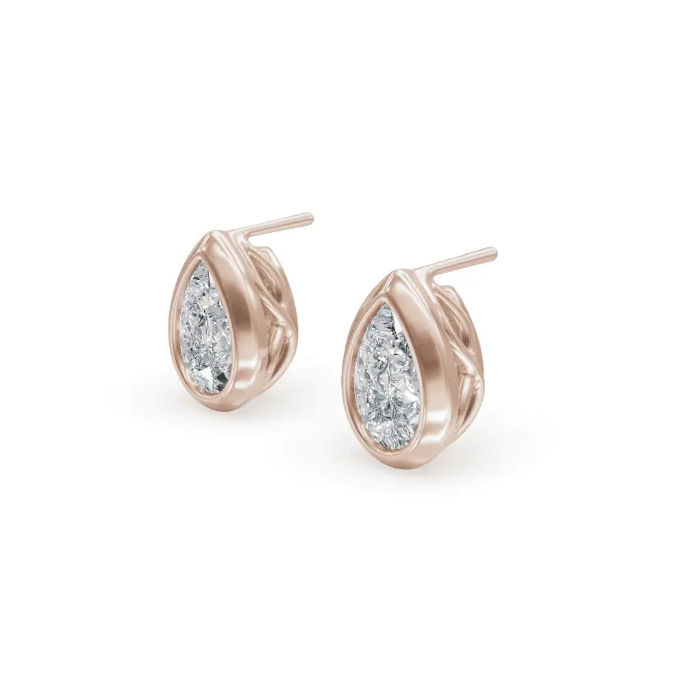 Pear Diamond Studs | Diamond Studs For Women