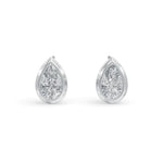 Load image into Gallery viewer, Pear Diamond Studs | Diamond Studs For Women