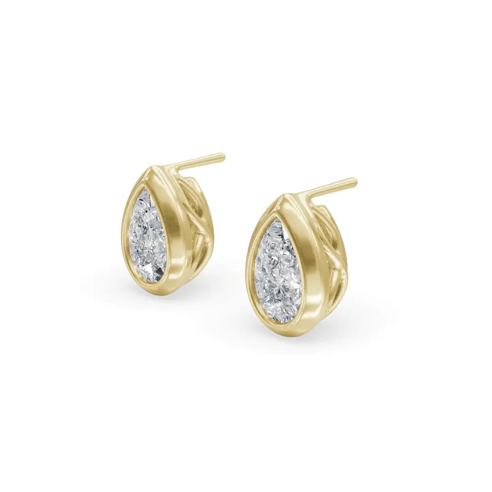 Pear Diamond Studs | Diamond Studs For Women