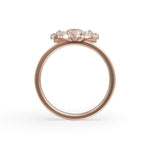 Load image into Gallery viewer, Ocean Clover Ring | Bridal Ring
