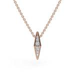 Load image into Gallery viewer, Sitara 925 Sterling Silver Lab Grown Diamond Pendant.