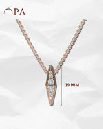 Load image into Gallery viewer, Sitara 925 Sterling Silver Lab Grown Diamond Pendant.