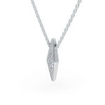 Load image into Gallery viewer, Sitara 925 Sterling Silver Lab Grown Diamond Pendant.
