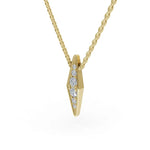 Load image into Gallery viewer, Sitara 925 Sterling Silver Lab Grown Diamond Pendant.