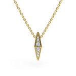 Load image into Gallery viewer, Sitara 925 Sterling Silver Lab Grown Diamond Pendant.