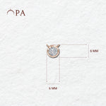 Load image into Gallery viewer, Solitiare Pendant | Single DIamond Pendant