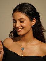 Load image into Gallery viewer, Twilight Teardrop Diamond Neckalce | Delicate Diamond Necklace