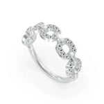 Load image into Gallery viewer, Unity Ring | Anniversary Ring | Diamond Unity Fashion Ring For Women