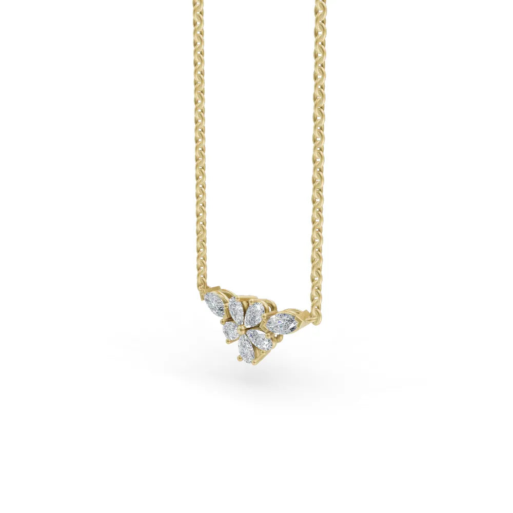 Blossom Diamond Pendant | Diamond Pendant Jewellery