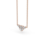 Load image into Gallery viewer, Blossom Diamond Pendant | Diamond Pendant Jewellery