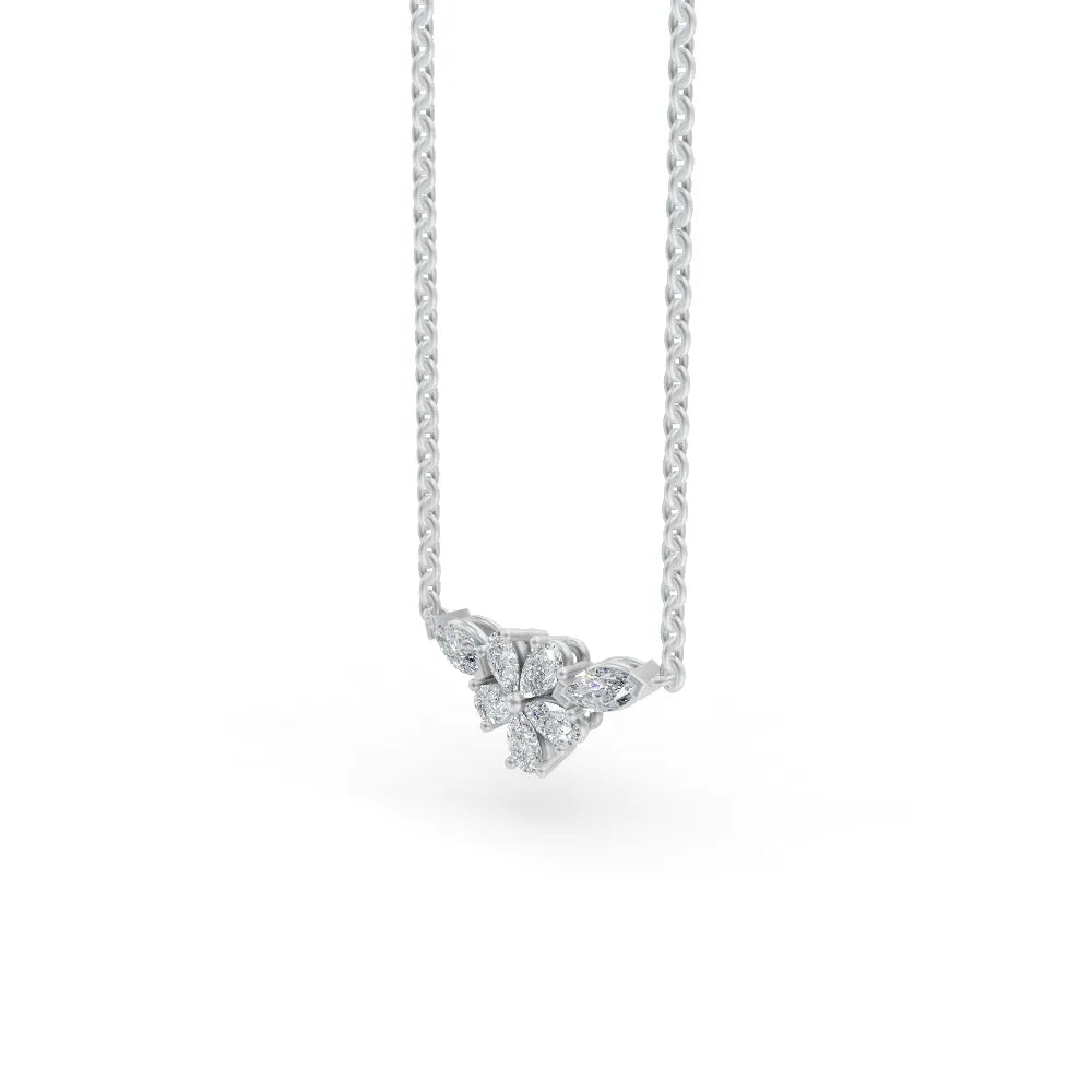 Blossom Diamond Pendant | Diamond Pendant Jewellery