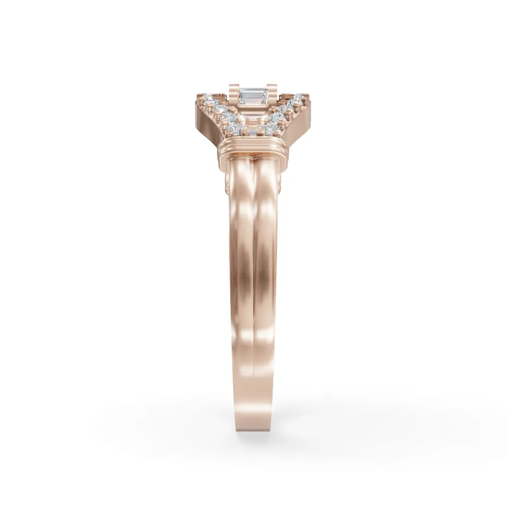 Modern Baguette Diamond Ring | Wedding Rings For Women