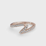 Load and play video in Gallery viewer, Flow Ring | Engagement Rings For Women | Classic Diamond Ring