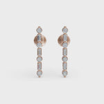Load and play video in Gallery viewer, Alternate Bar Diamond Earring | Diamond Earring | Earrings For Everyday