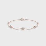 Load and play video in Gallery viewer, Delicate Diamond Bracelet | Womens Bracelet Diamond | Diamond Bracelet