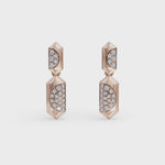 Load and play video in Gallery viewer, Luxe Linear Earrings