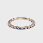 Load and play video in Gallery viewer, Timeless Blue  Beauty - Diamond Ring