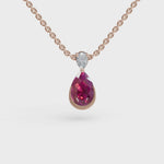 Load and play video in Gallery viewer, Tiny Blush Pendant