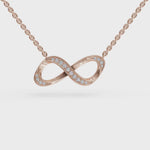 Load and play video in Gallery viewer, Infinity Pendant | Meaningful Gifts For Her | Infinity Diamond Locket | Opa Diamond