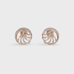 Load and play video in Gallery viewer, Sparkling Vines | Diamond Studs For Women
