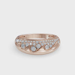 Load and play video in Gallery viewer, Diamond Waves Ring | Diamond Ring | Engagement Rings