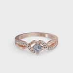 Load and play video in Gallery viewer, Opulent Woven Ring | Lab Grown Diamond Ring