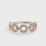 Load and play video in Gallery viewer, Unity Ring | Anniversary Ring | Diamond Unity Fashion Ring For Women