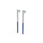 Load image into Gallery viewer, Sleek 925 Sterling Silver Lab Grown Diamond earrings