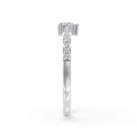 Load image into Gallery viewer, Sleek Pear Solitaire Diamond Ring | Bridal rings | Solitaire ring