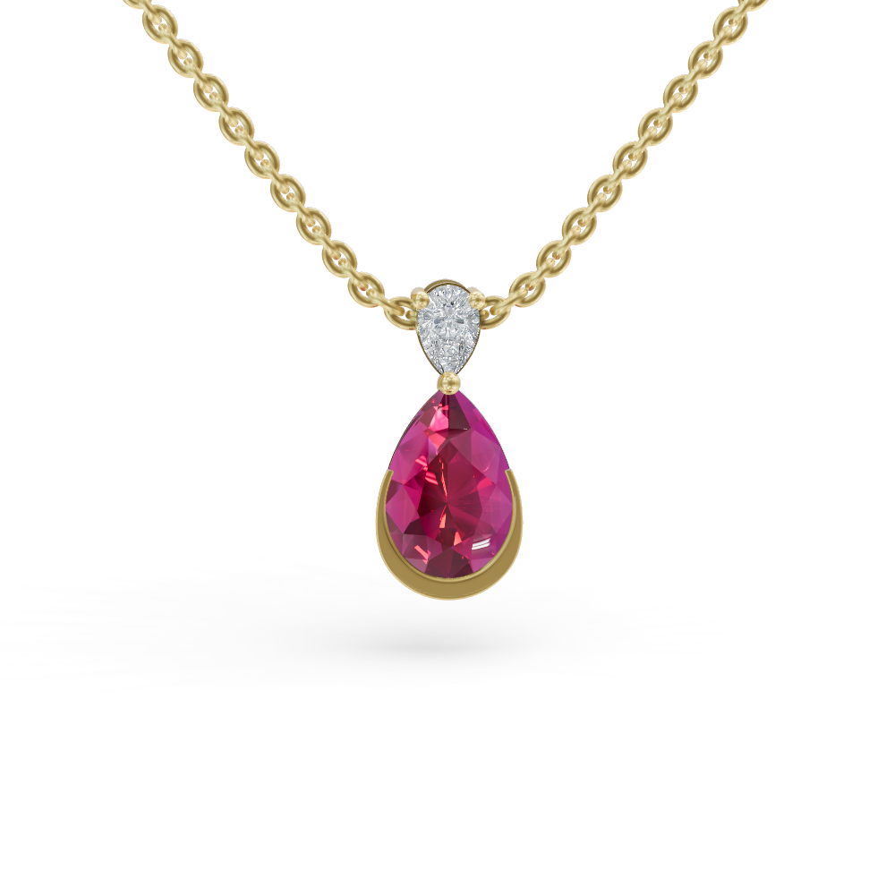 Tiny Blush Pendant