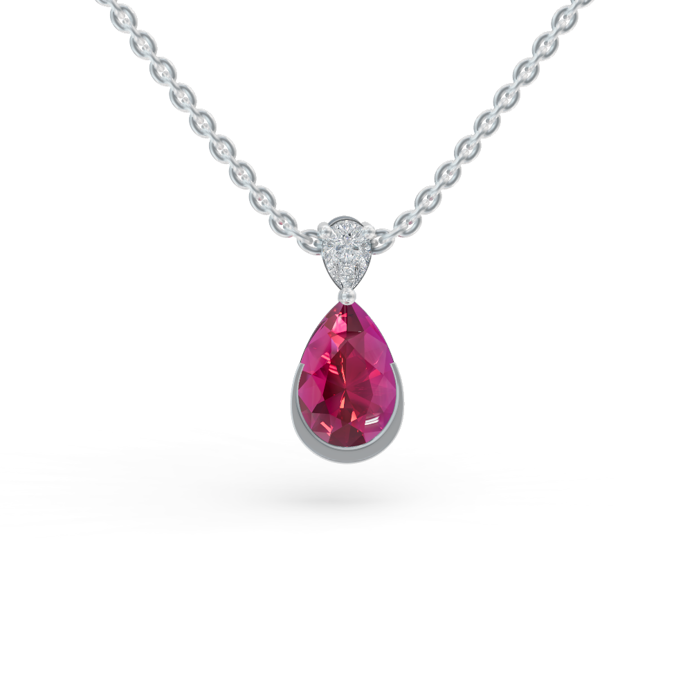 Tiny Blush Pendant