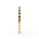 Load image into Gallery viewer, Timeless Blue  Beauty - Diamond Ring
