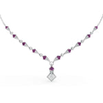 Load image into Gallery viewer, Radiant Amethyst Necklace
