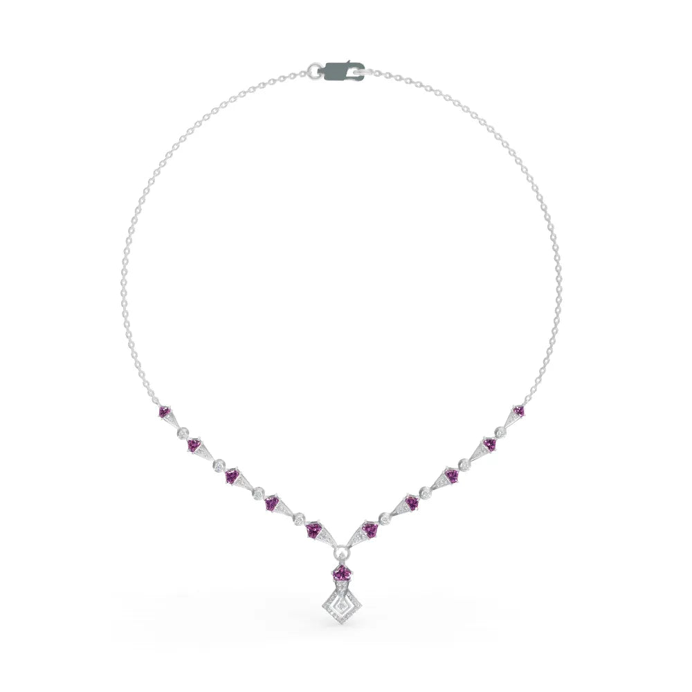 Radiant Amethyst Necklace