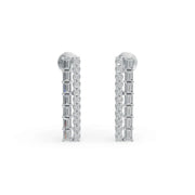 Bar Diamond Earrings | Diamond Earrings | Diamond Stud Earrings | Opa Diamond