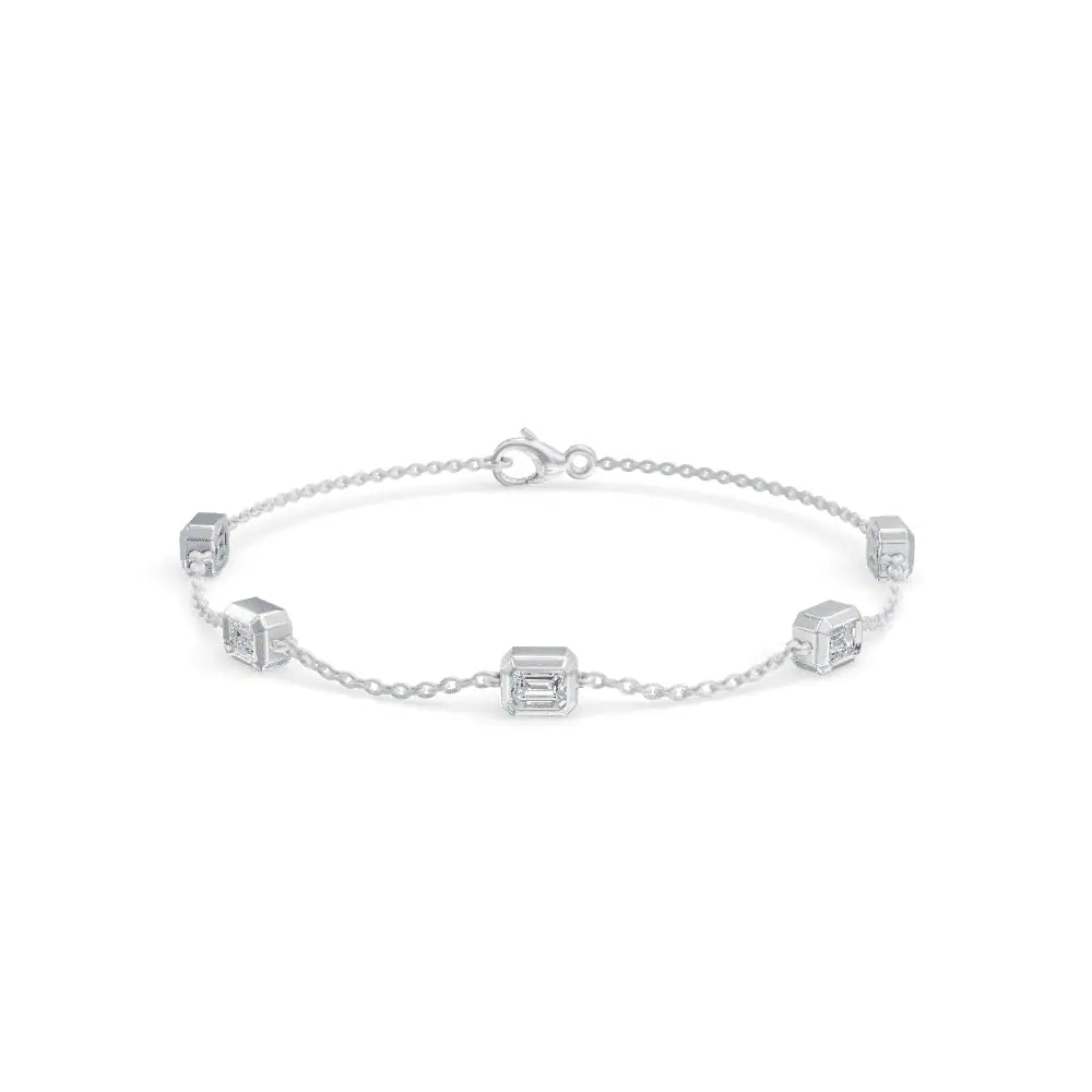 Chic Diamond Bracelet | Diamond Ladies Bracelet