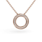 Load image into Gallery viewer, Circle of Eternity Pendant | Fine Jewellery | Eternity Pendant | Everyday Jewelry
