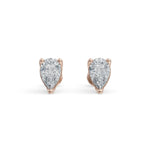 Load image into Gallery viewer, Classic Pear Studs | Diamond Stud Earrings | Diamond Stud Earrings For Women | Opa Diamond
