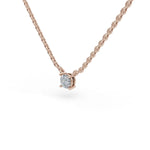 Load image into Gallery viewer, &quot;Classic Pendant | Solo Diamond Pendant &quot;
