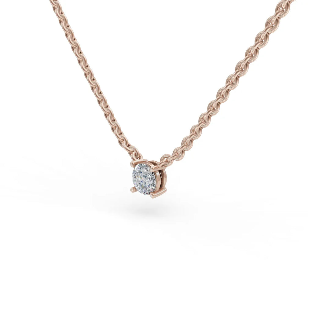 "Classic Pendant | Solo Diamond Pendant "