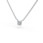 Load image into Gallery viewer, &quot;Classic Pendant | Solo Diamond Pendant &quot;
