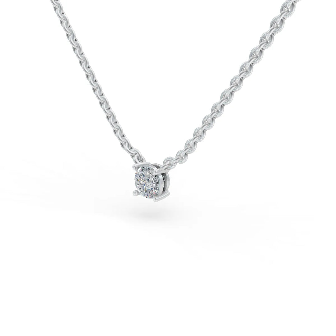 "Classic Pendant | Solo Diamond Pendant "