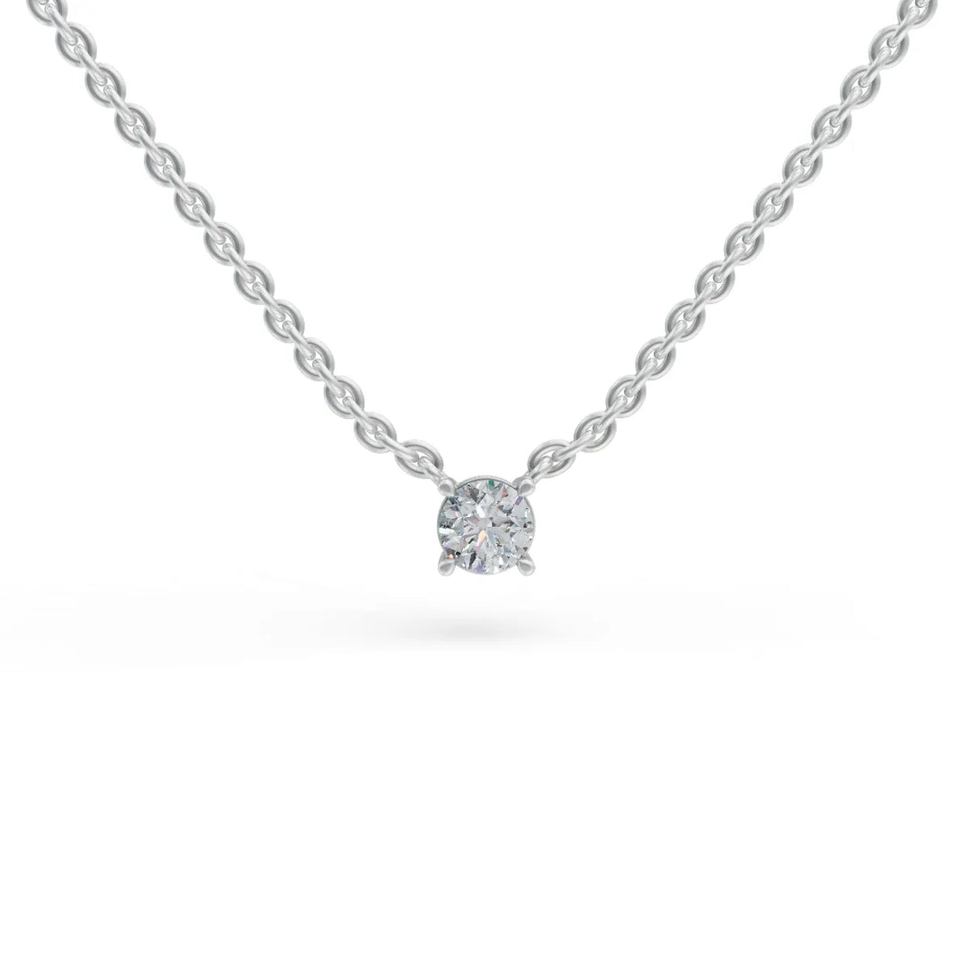 "Classic Pendant | Solo Diamond Pendant "