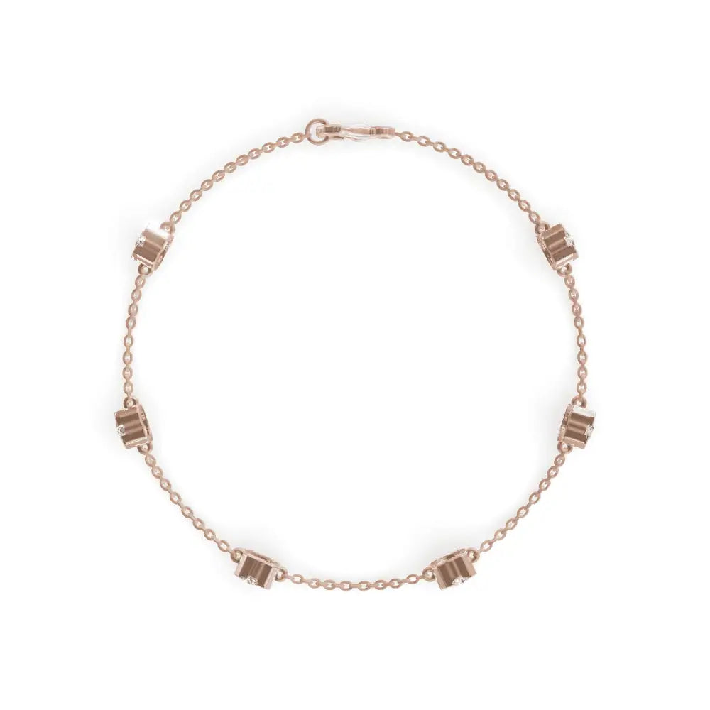 Delight Diamond Bracelet | Six Diamond Delight clusters