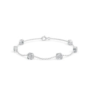 Delight Diamond Bracelet | Six Diamond Delight clusters