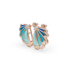 Load image into Gallery viewer, Marine Glamour Earrings | Rose Gold Diamond Earrings | Kai Earrings
