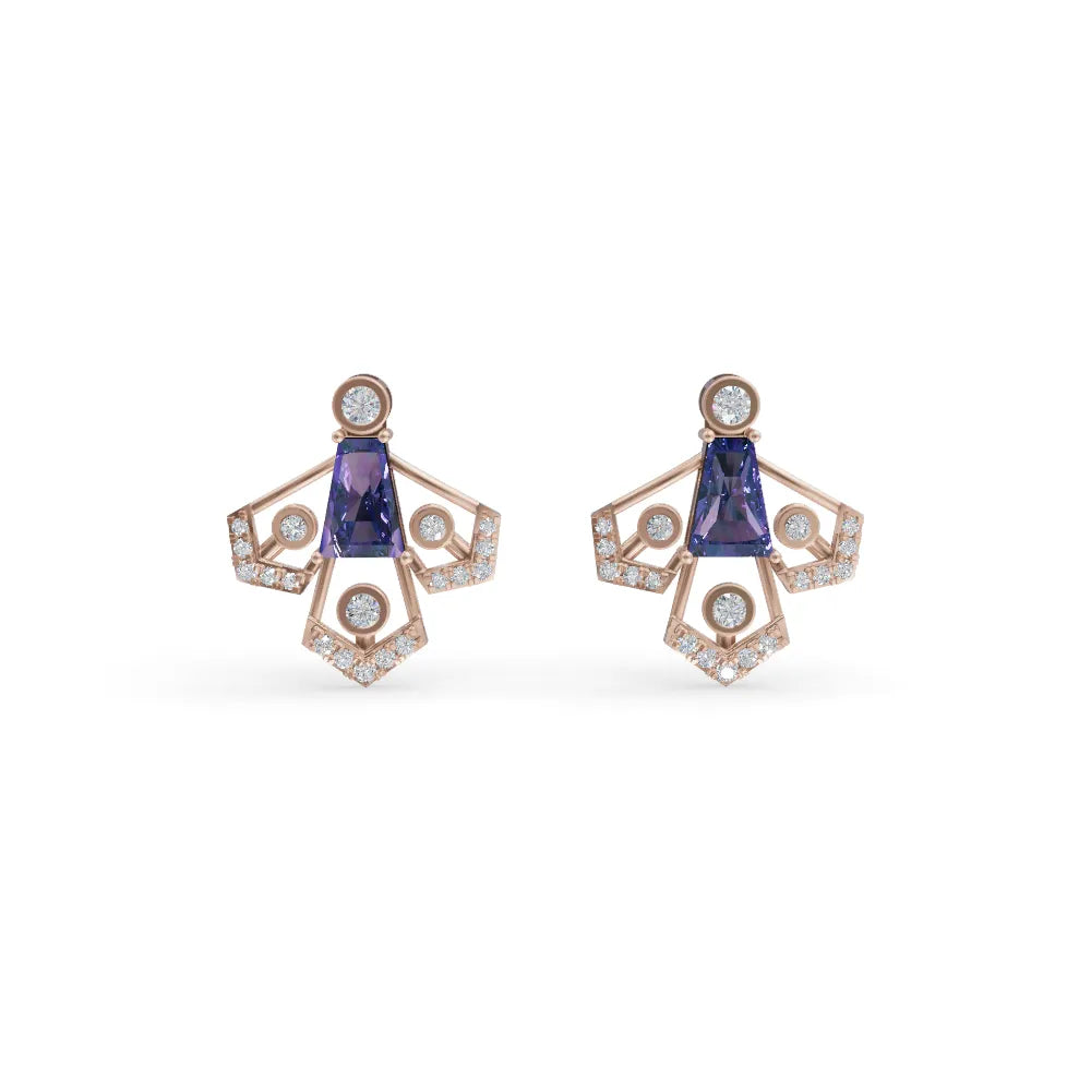 Art Deco Glam Earrings