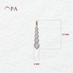 Load image into Gallery viewer, Long Drop Diamond Pendant | Diamond Pendant | Diamond Jewellery
